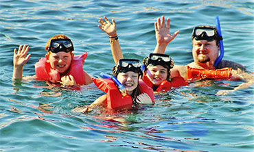 snorkeling tour at Isla Mujeres
